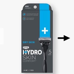 🤶2/$12 Schick Hydro Men's 5-Blade Razor + 2 Refills